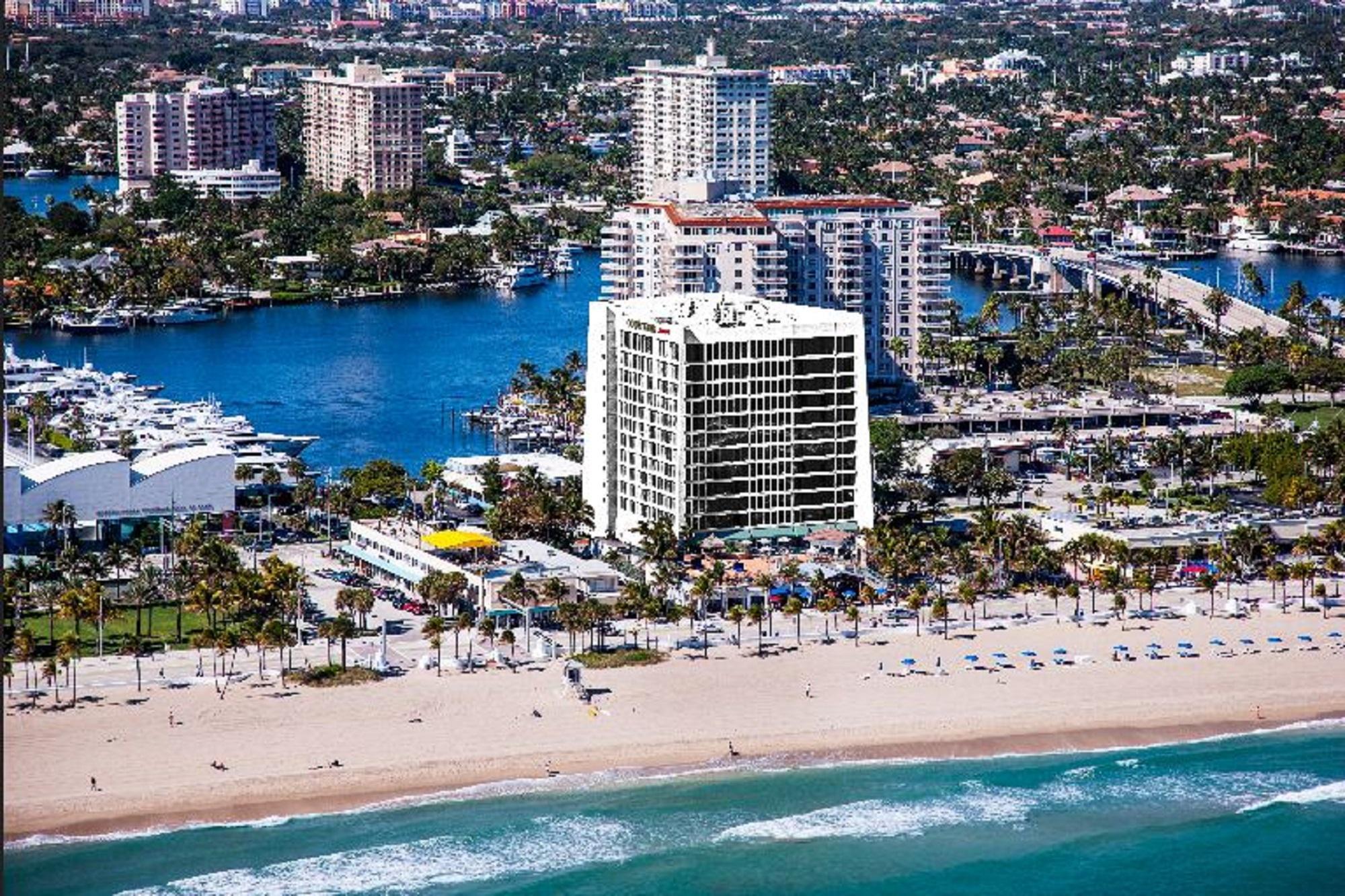 Courtyard By Marriott Fort Lauderdale Beach Exterior foto